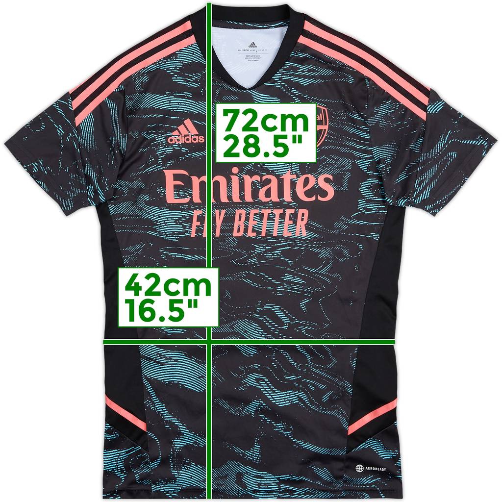 2022-23 Arsenal adidas Training Shirt - 10/10 - (M)