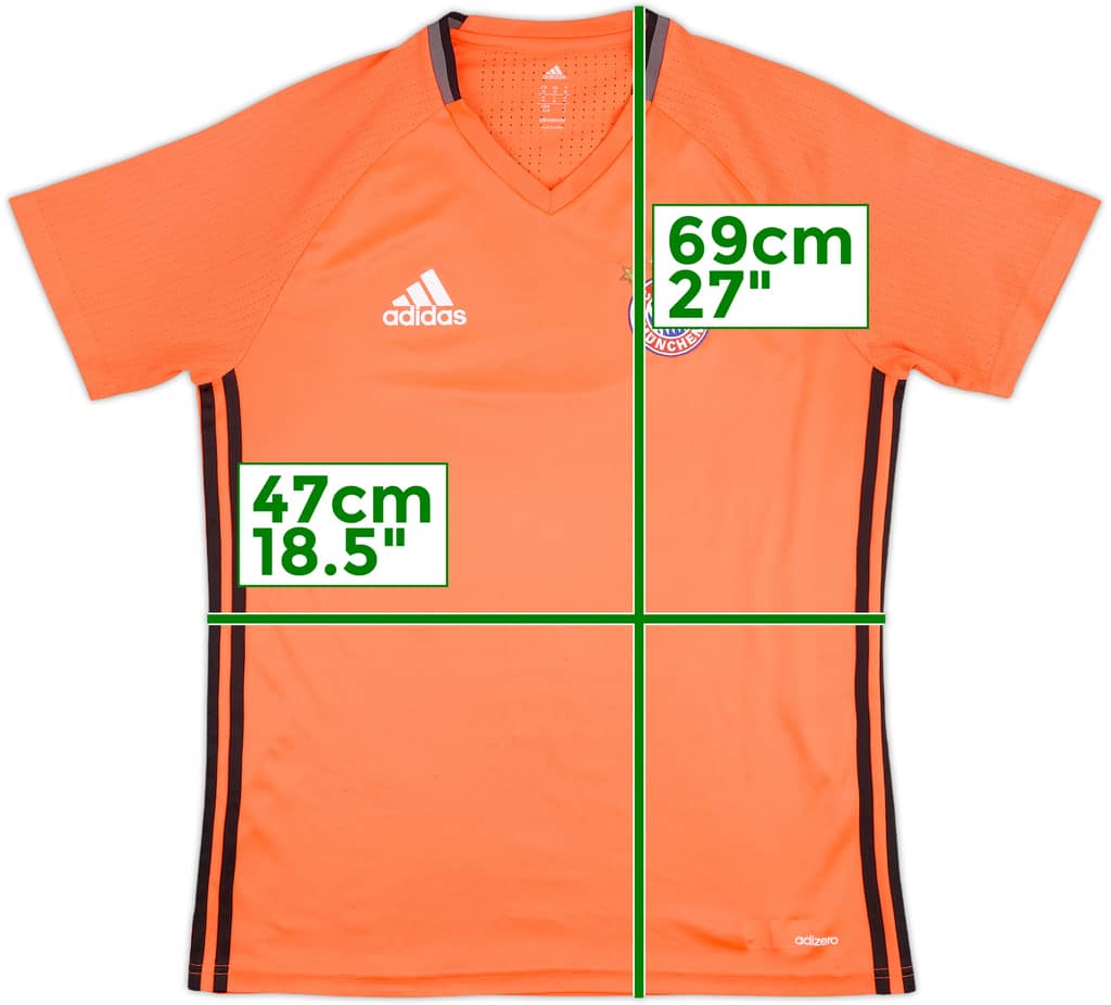 2016-17 Bayern Múnich adizero Camiseta de Entrenamiento - 7/10 - (M)