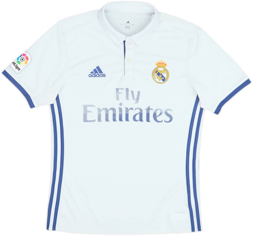 2016-17 Real Madrid Home Shirt - 4/10 - (S)
