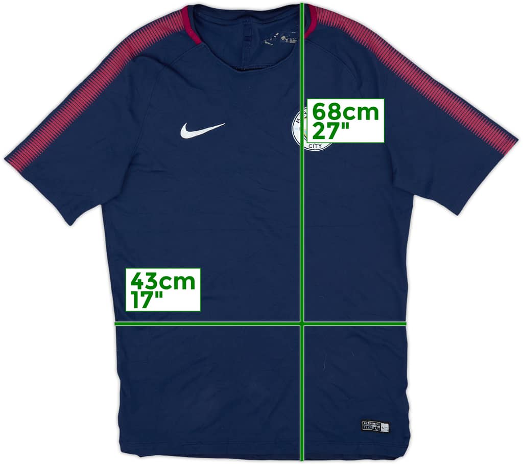 2017-18 Manchester City Nike Training Shirt - 6/10 - (M)