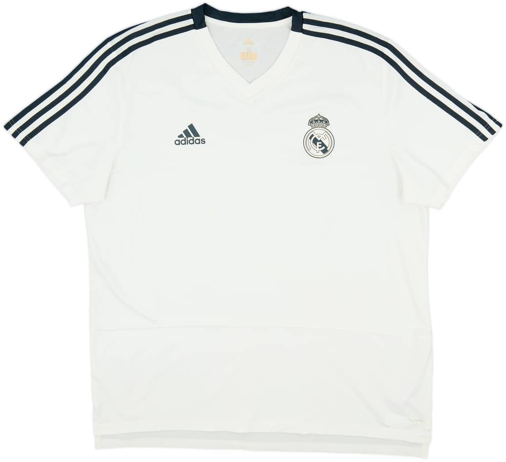 2018-19 Real Madrid adidas Training Shirt - 6/10 - (XL)