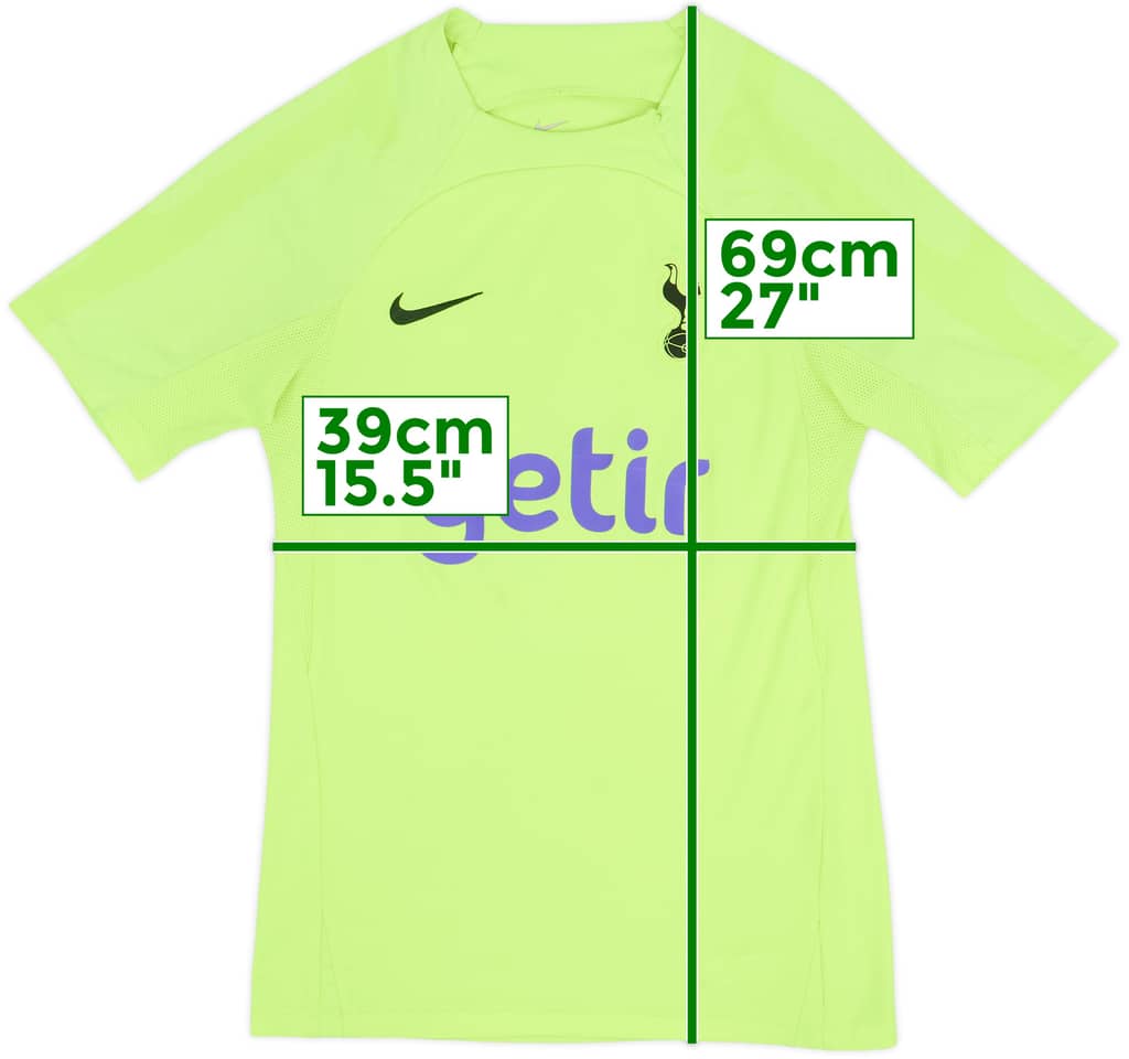 2022-23 Tottenham Nike Training Shirt - 6/10 - (XS)
