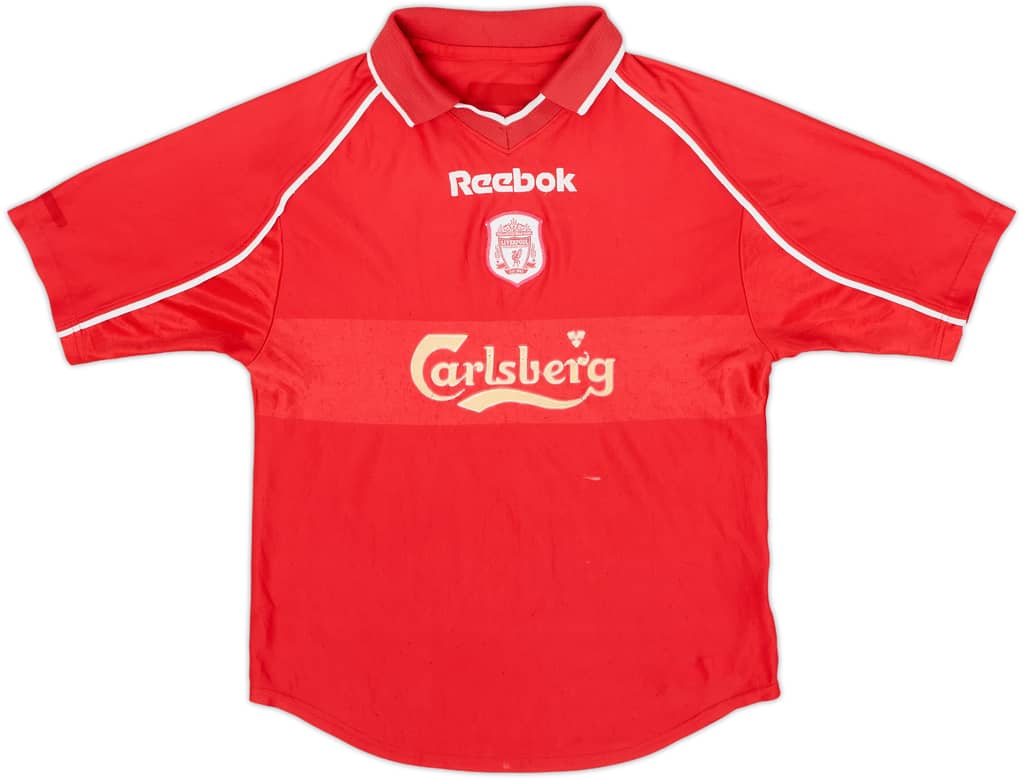 2000-02 Liverpool Home Shirt - 6/10 - (M.Boys)