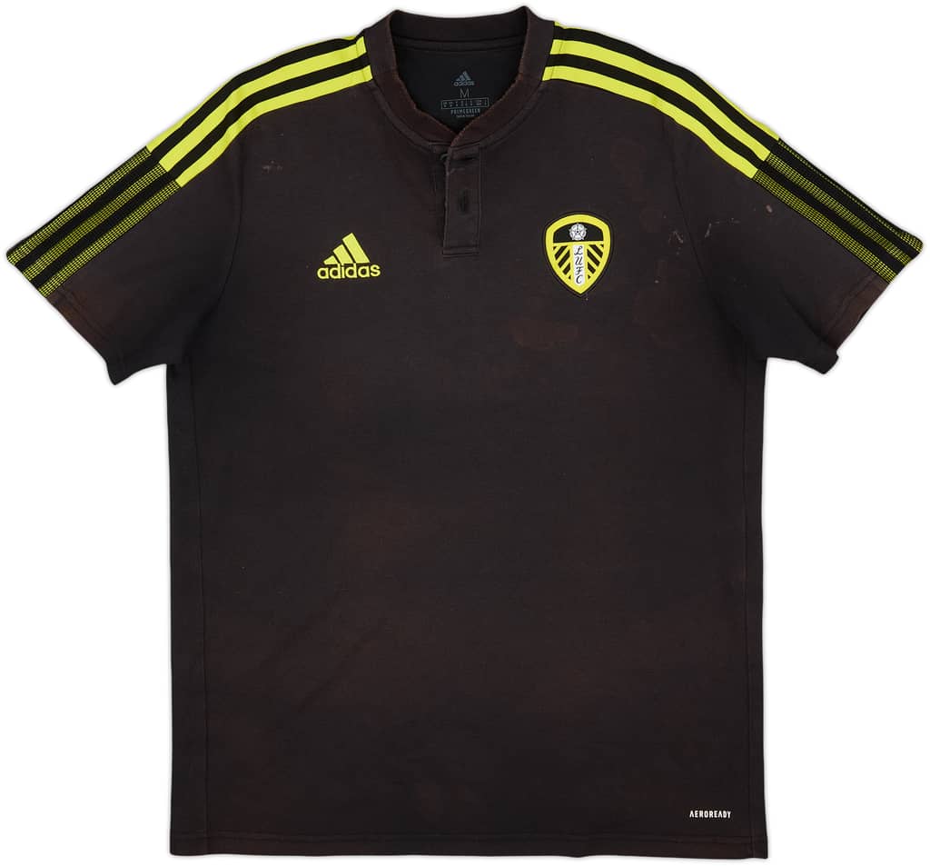 2021-22 Leeds United adidas Polo - 4/10 - (M)