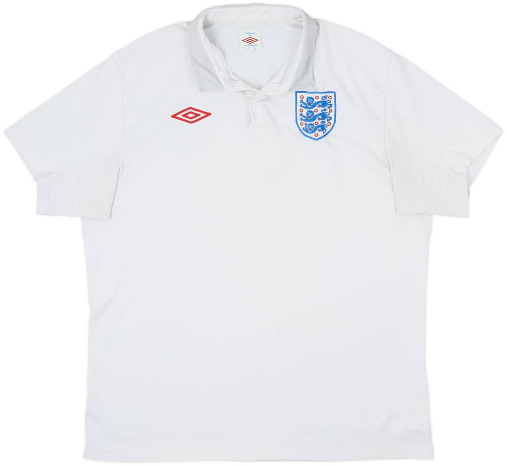 2009-10 England Home Shirt - 5/10 - (L)