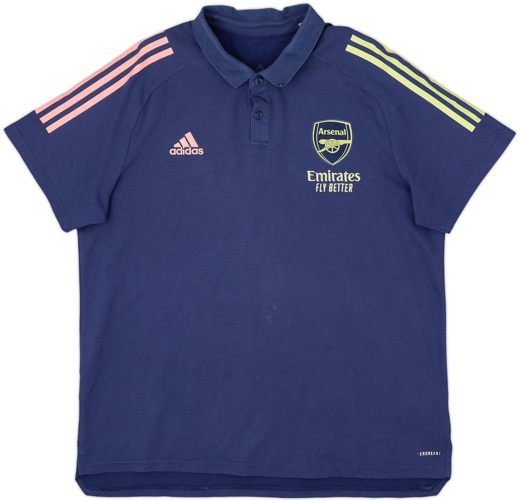 2020-21 Arsenal adidas Polo Shirt - 7/10 - (XL)