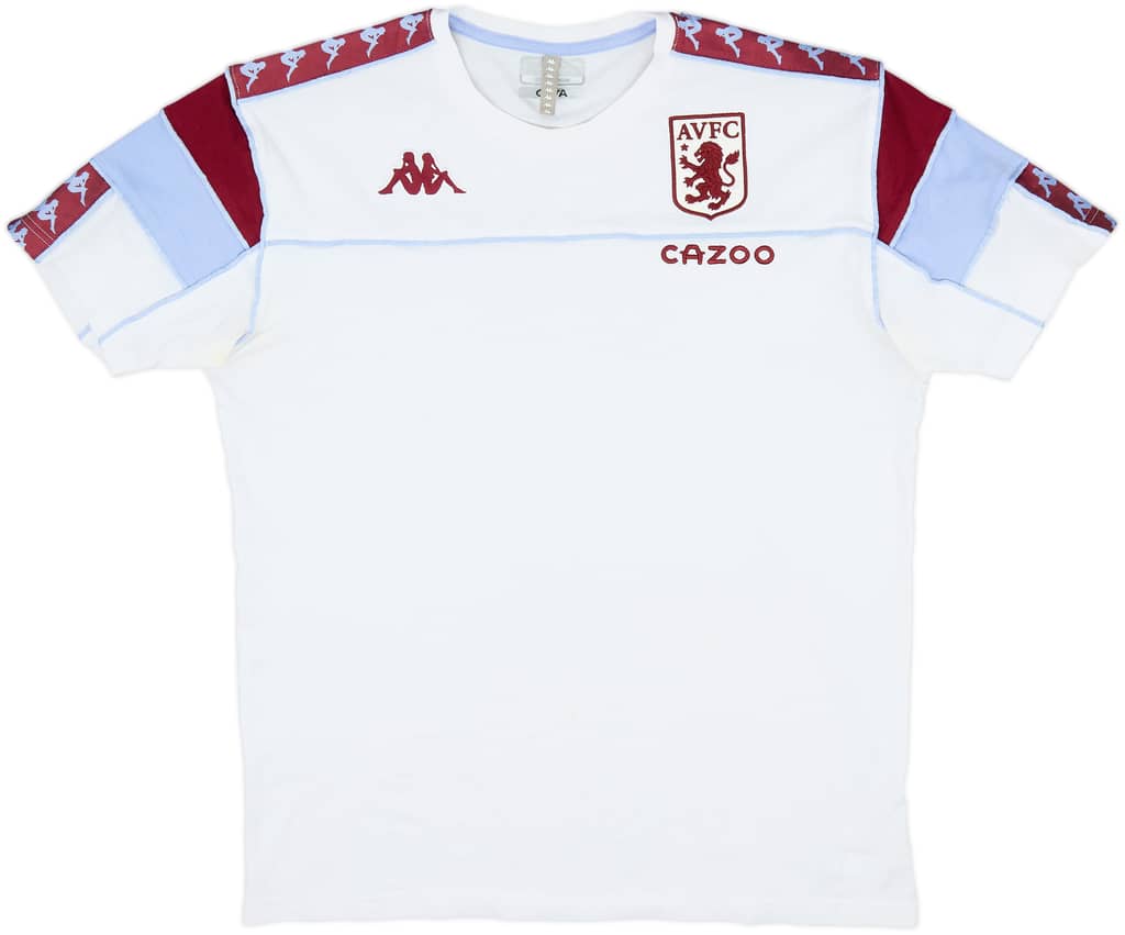 2020-21 Aston Villa Kappa Camiseta de Algodón - 8/10 - (XXL)