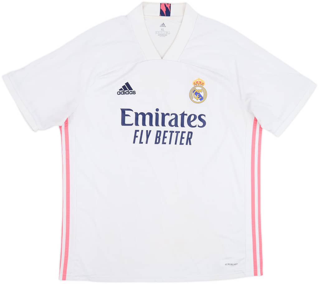 2020-21 Real Madrid Home Shirt - 5/10 - (XL)