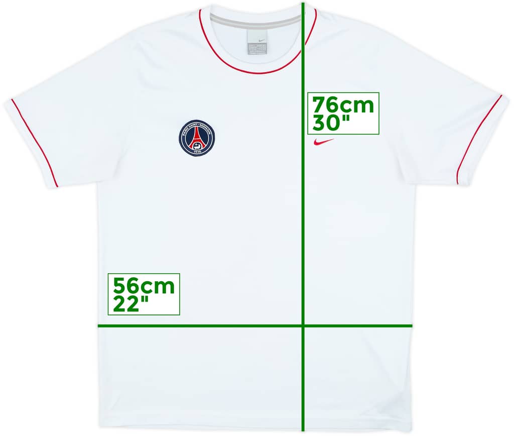 2004-05 Nike Template Shirt (Paris Saint-Germain) - 9/10 - (L)