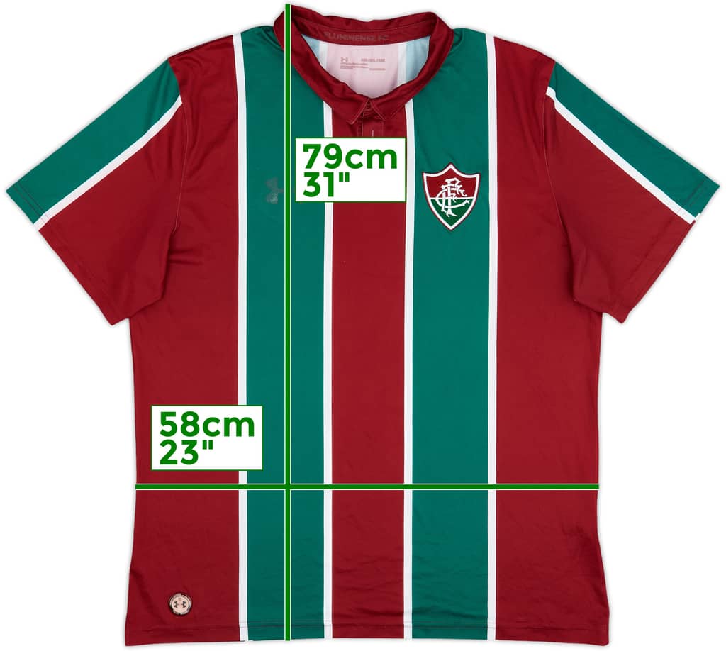 2019 Fluminense Home Shirt - 4/10 - (XXL)