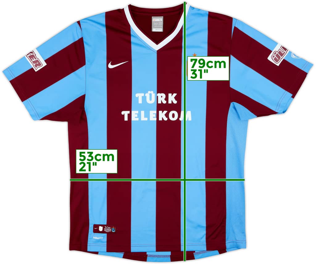 2009-10 Trabzonspor Home Shirt - 8/10 - (L)