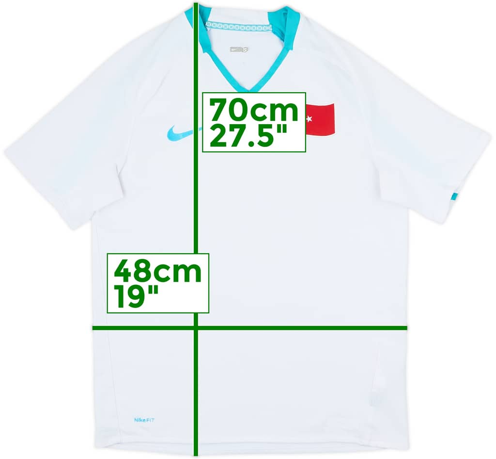 2008-09 Turkey Away Shirt - 7/10 - (S)