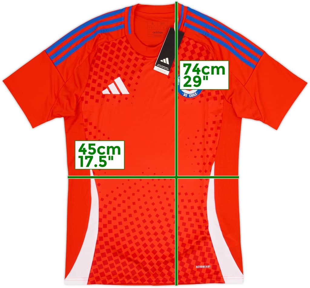 2024-25 Chile Home Shirt (S)