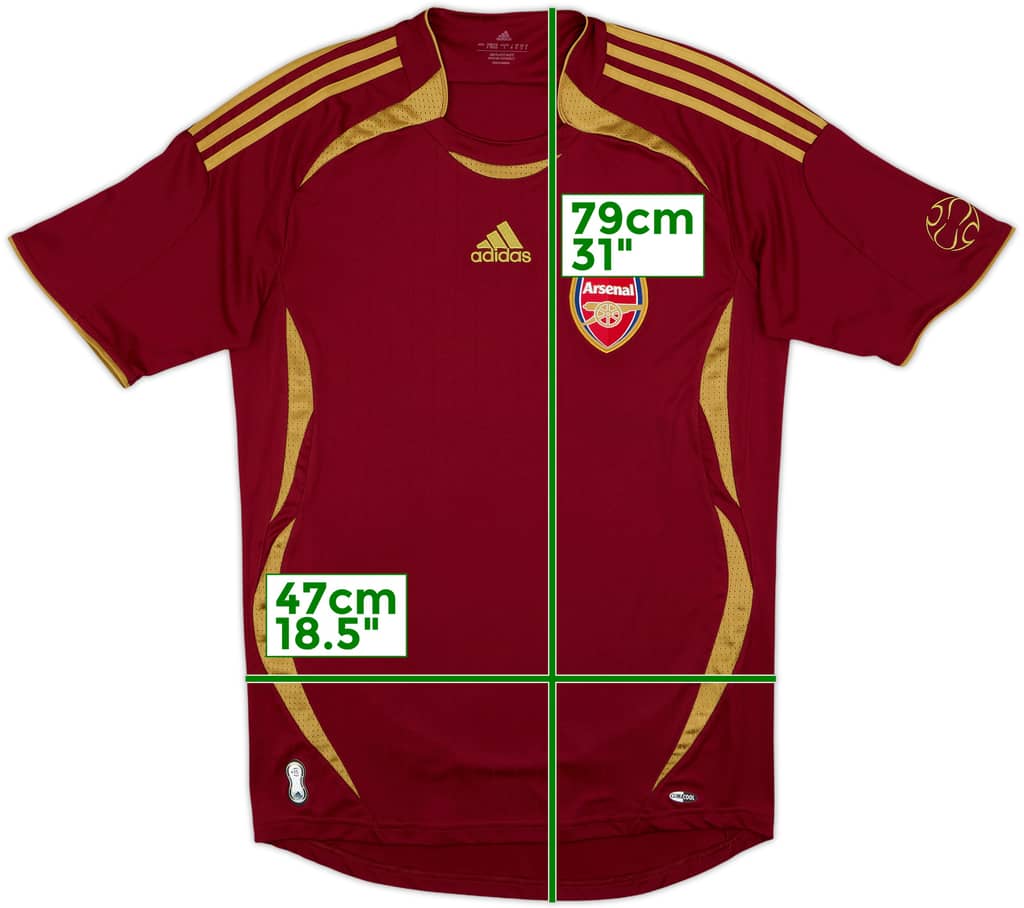 2021-22 Arsenal adidas Teamgeist Training Shirt - 9/10 - (S)