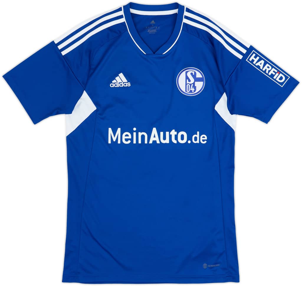 2022-23 Schalke Home Shirt - 8/10 - (S)