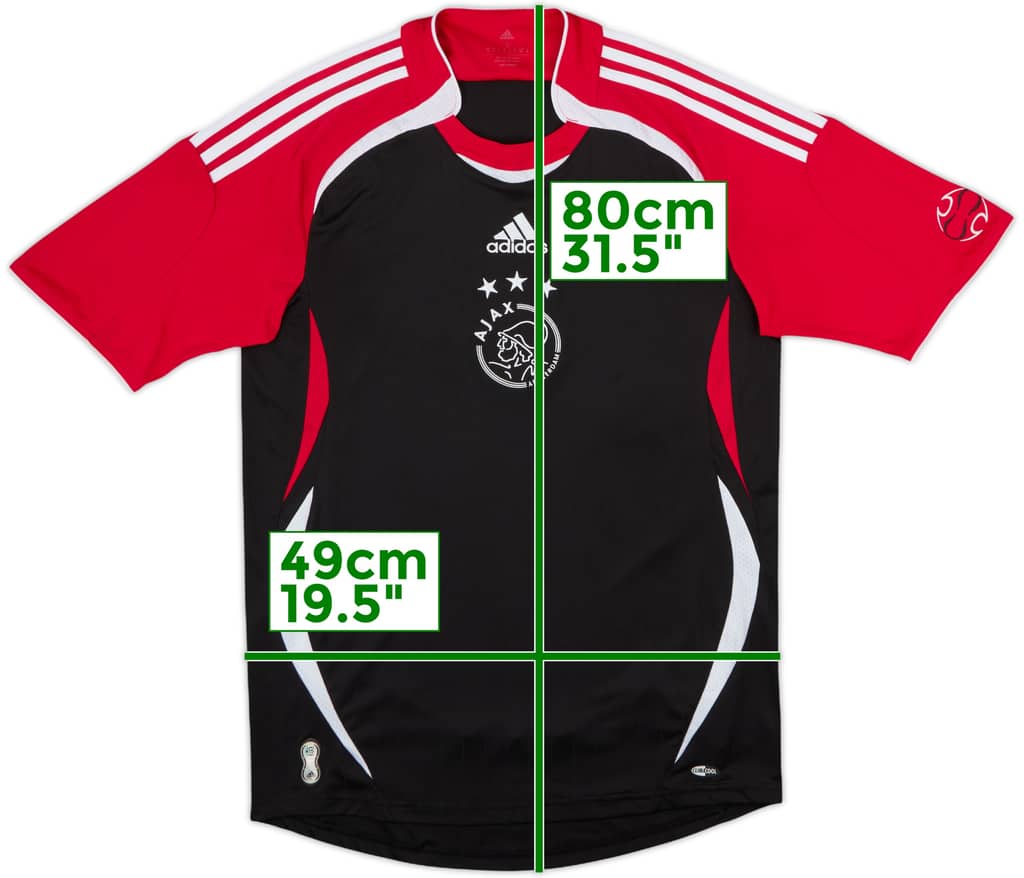 2021-22 Ajax adidas Teamgeist Training Shirt - 8/10 - (S)