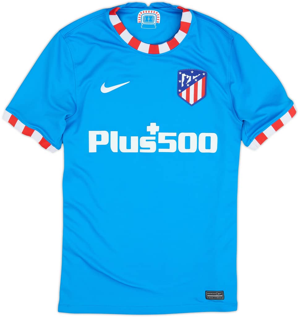 2021-22 Atletico Madrid Third Shirt - 6/10 - (S)