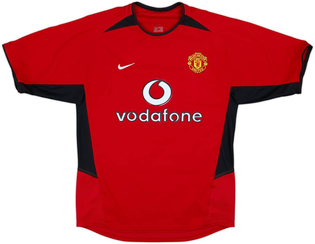 2002-04 Manchester United Home Shirt - 5/10 - (S)