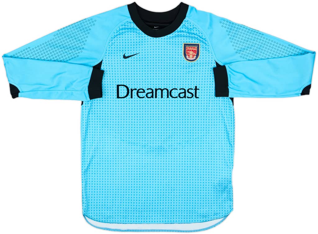 2000-01 Arsenal GK Shirt - 8/10 - (XL.Boys)