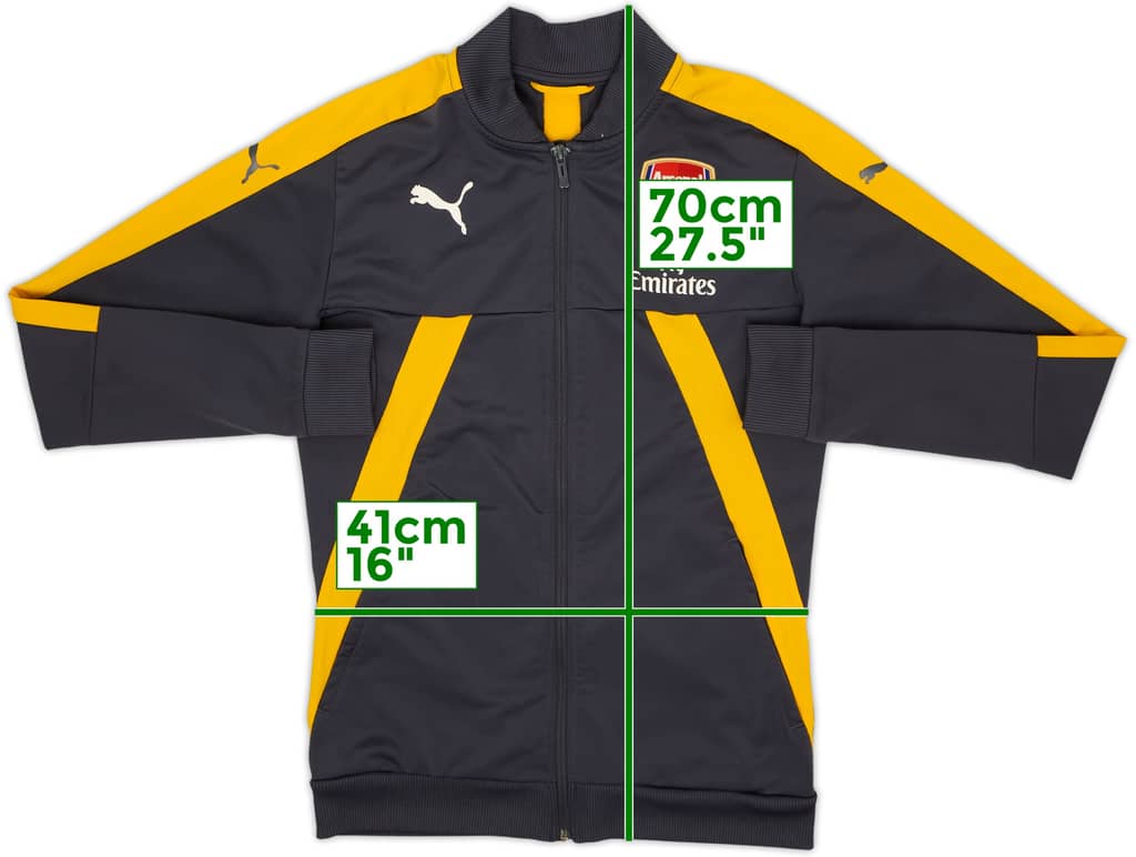 2016-17 Arsenal Puma Track Jacket - 8/10 - (S)