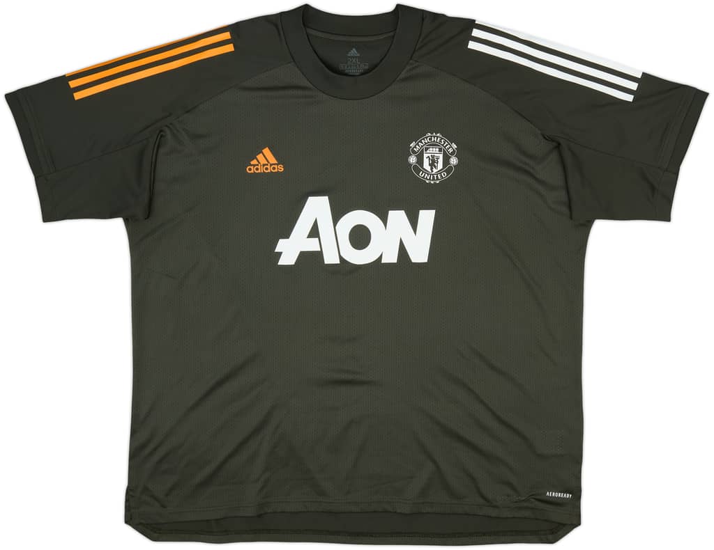 2020-21 Manchester United adidas Training Shirt - 10/10 - (XXL)