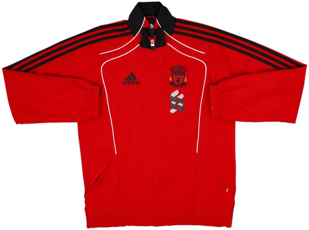 2010-11 Liverpool adidas Track Jacket - 8/10 - (S)
