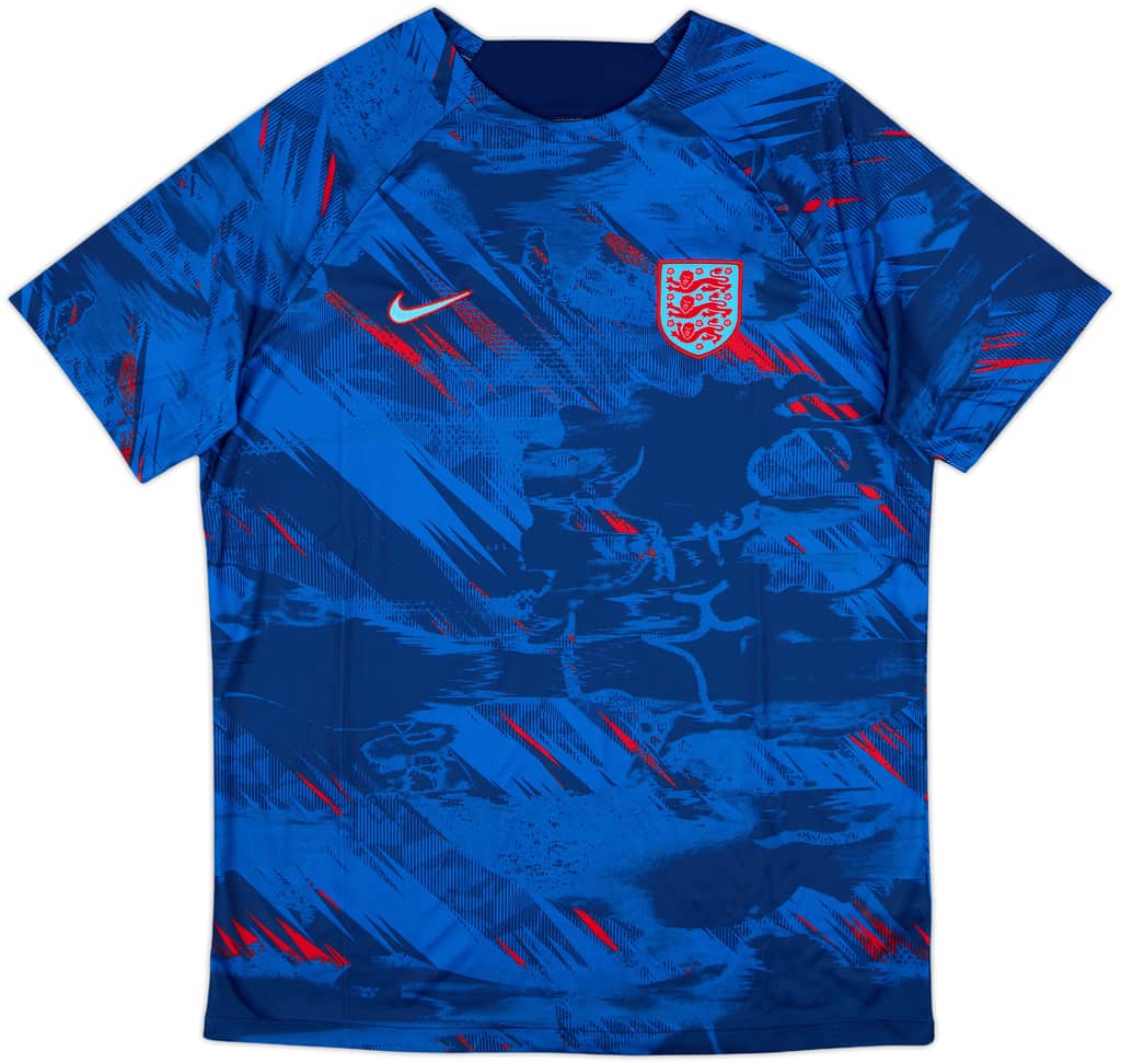 2022-23 England Nike Training Shirt - 8/10 - (L)