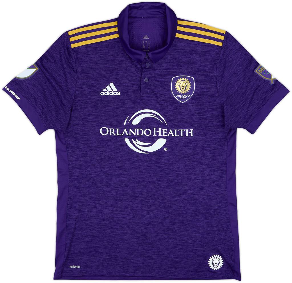 2017-18 Orlando City Authentic Home Shirt - 5/10 - (L)