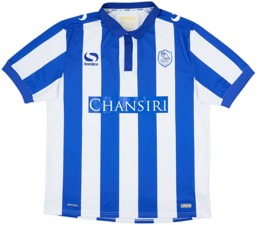 2015-16 Sheffield Wednesday Home Shirt - 8/10 - (XL)