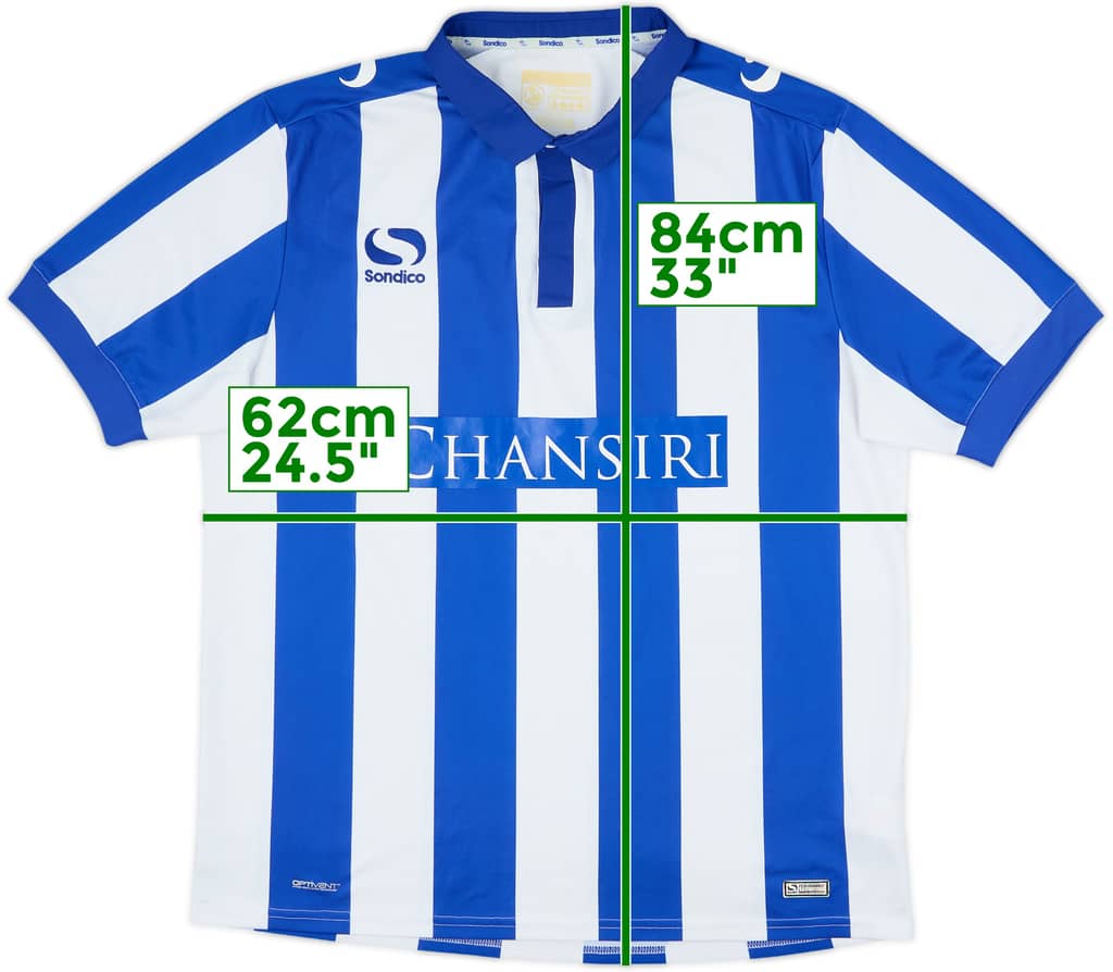 2015-16 Sheffield Wednesday Home Shirt - 8/10 - (XL)