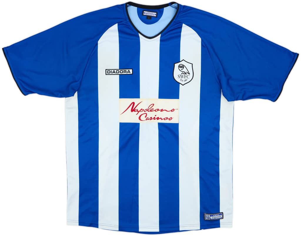 2003-05 Sheffield Wednesday Home Shirt - 8/10 - (L)
