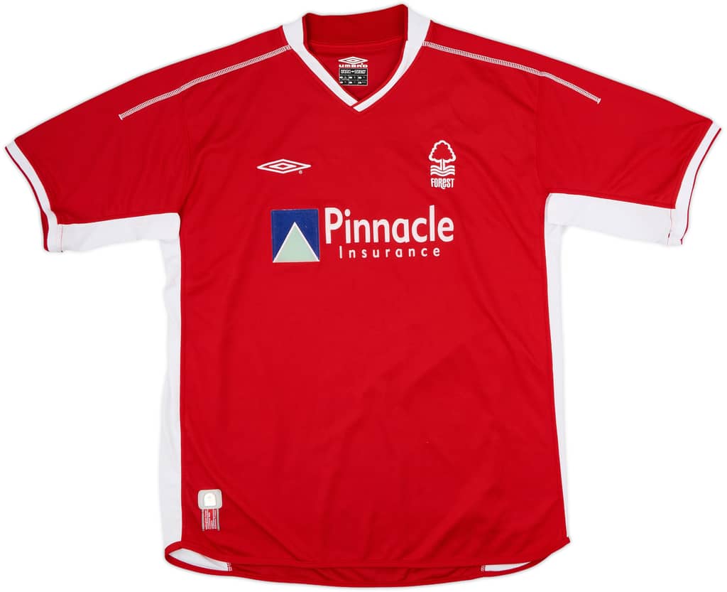 2002-03 Nottingham Forest Home Shirt - 9/10 - (XL)
