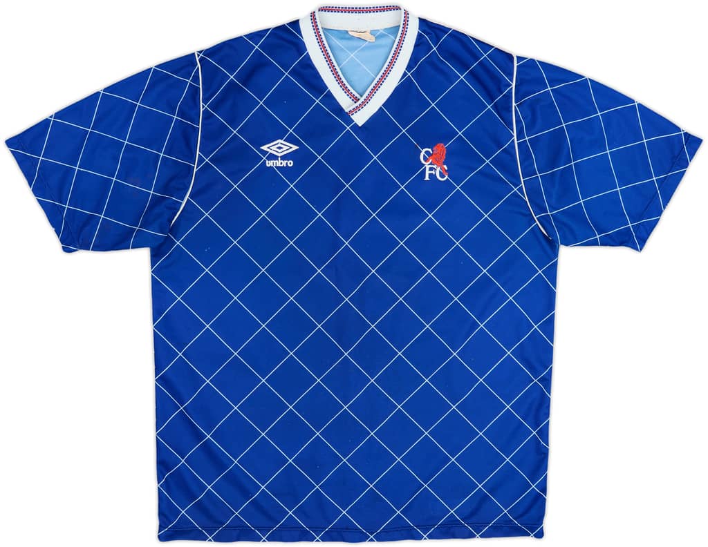 1987-89 Chelsea Home Shirt - 5/10 - (M)