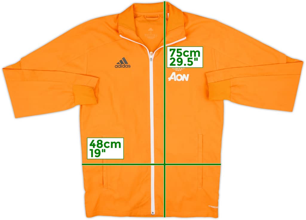 2020-21 Manchester United adidas Track Jacket - 5/10 - (S)