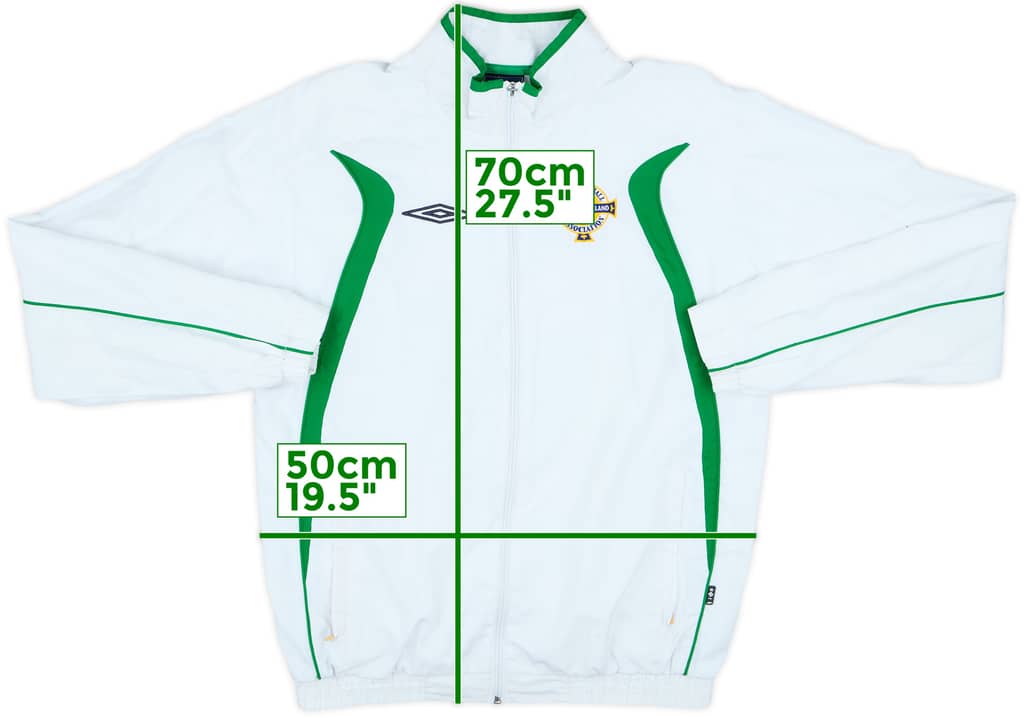 2004-06 Northern Ireland Umbro Track Jacket - 7/10 - (M)
