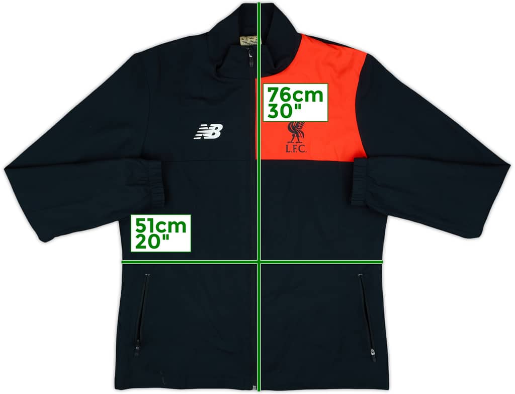 2016-17 Liverpool New Balance Track Jacket - 9/10 - (M)