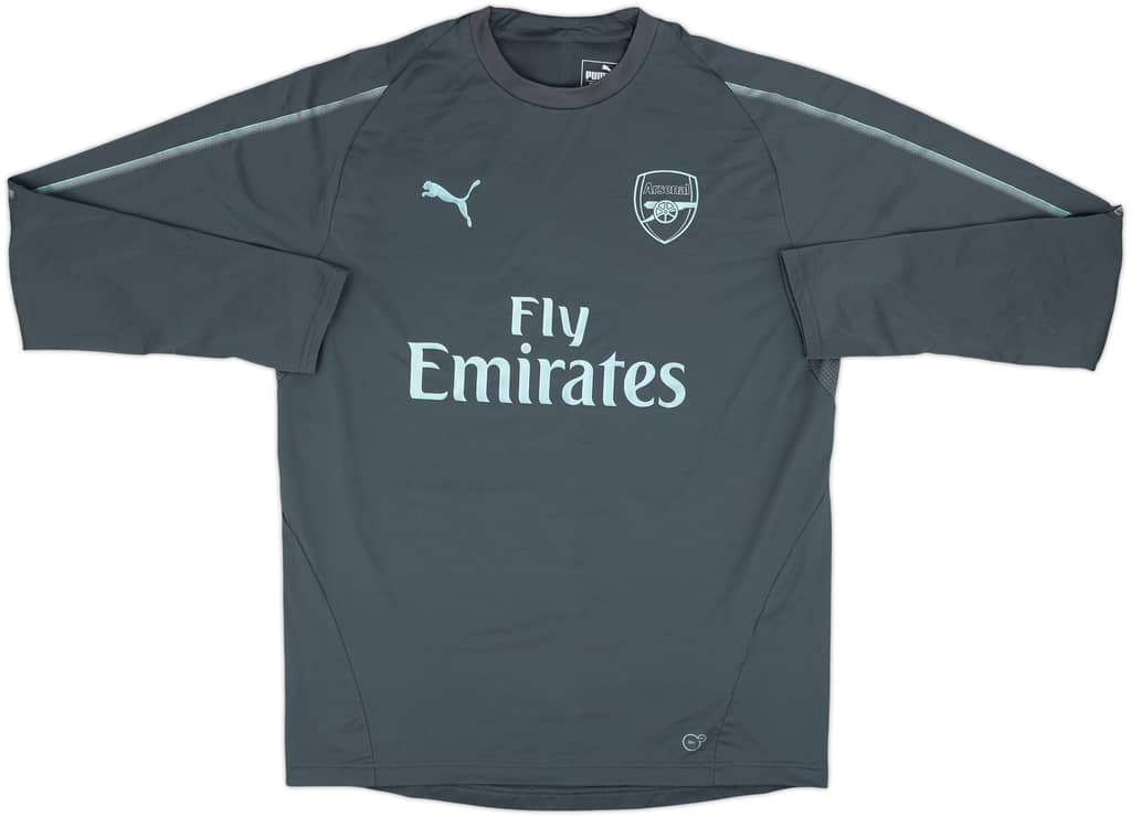 2018-19 Arsenal Puma Sweat Top - 9/10 - (L)