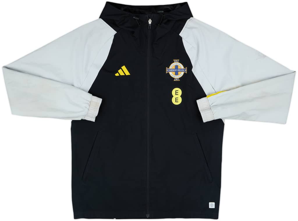 2022-24 Northern Ireland adidas Hooded Rain Jacket - 5/10 - (S)