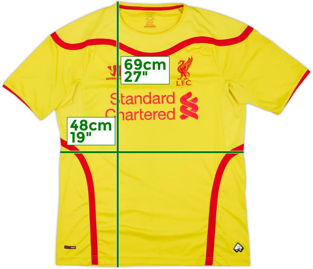 2014-15 Liverpool Away Shirt - 5/10 - (M)