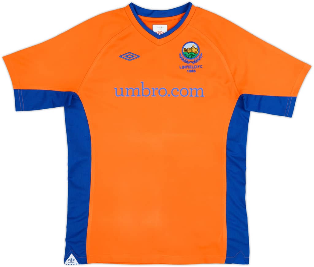 2010-11 Linfield Away Shirt - 8/10 - (L.Boys)