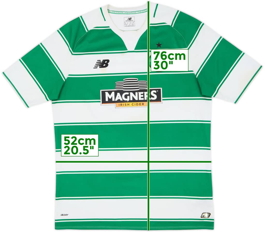 2015-16 Celtic Home Shirt - 6/10 - (L)