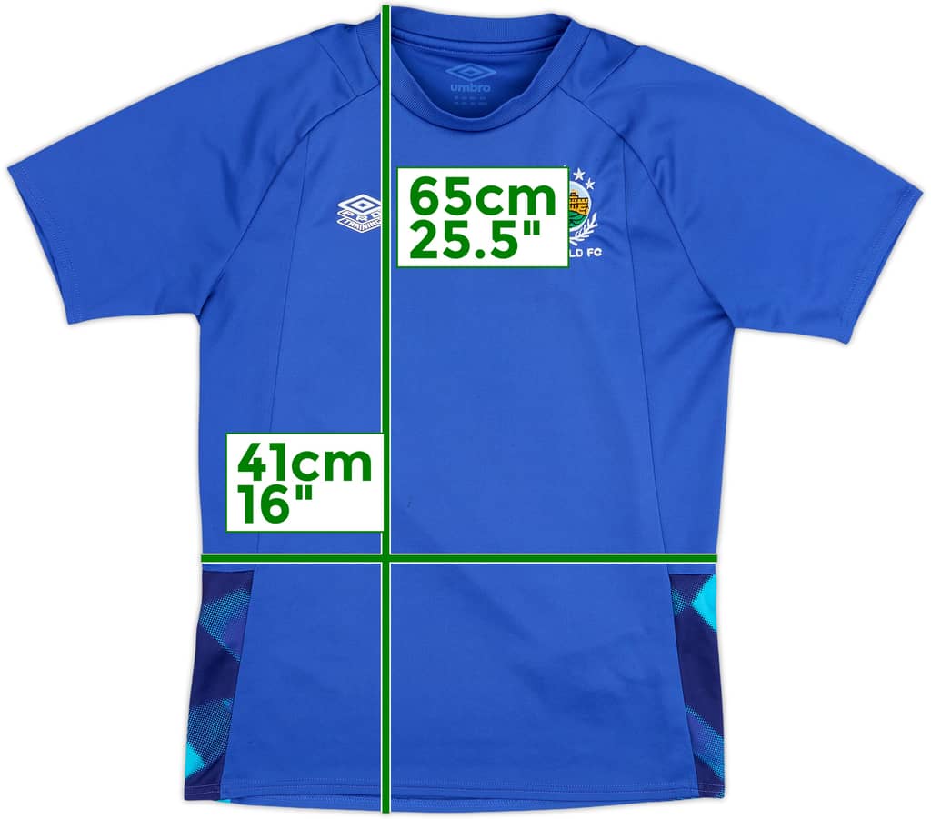 2022-23 Linfield Umbro Training Shirt - 8/10 - (XL.Boys)