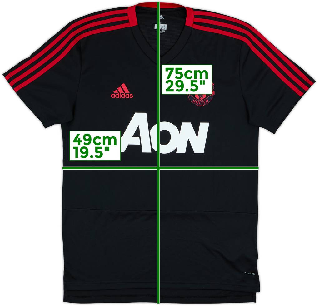 2018-19 Manchester United adidas Training Shirt - 9/10 - (M)