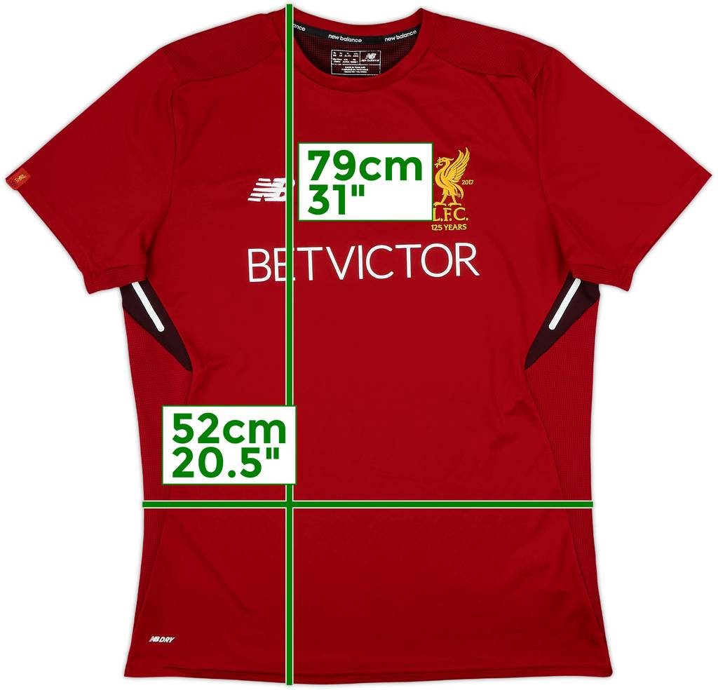 2017-18 Liverpool New Balance Training Shirt - 9/10 - (XL)