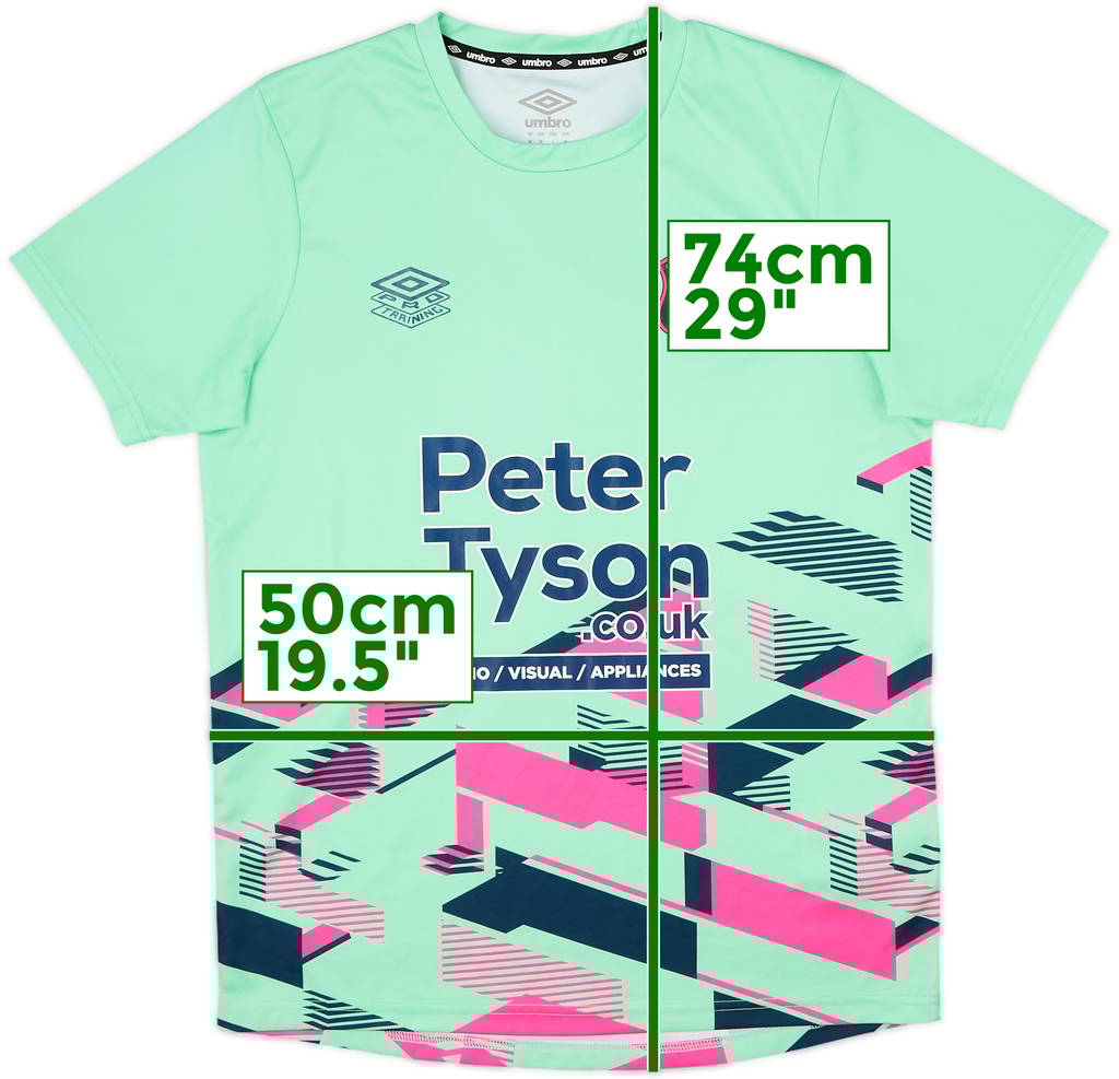 2024-25 Carlisle United Umbro Training Shirt - 8/10 - (M)