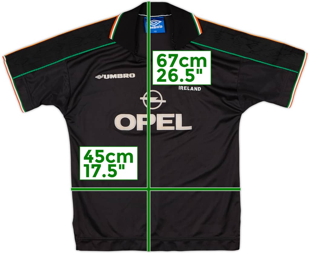 1998 Ireland Away Shirt - 8/10 - (L.Boys)