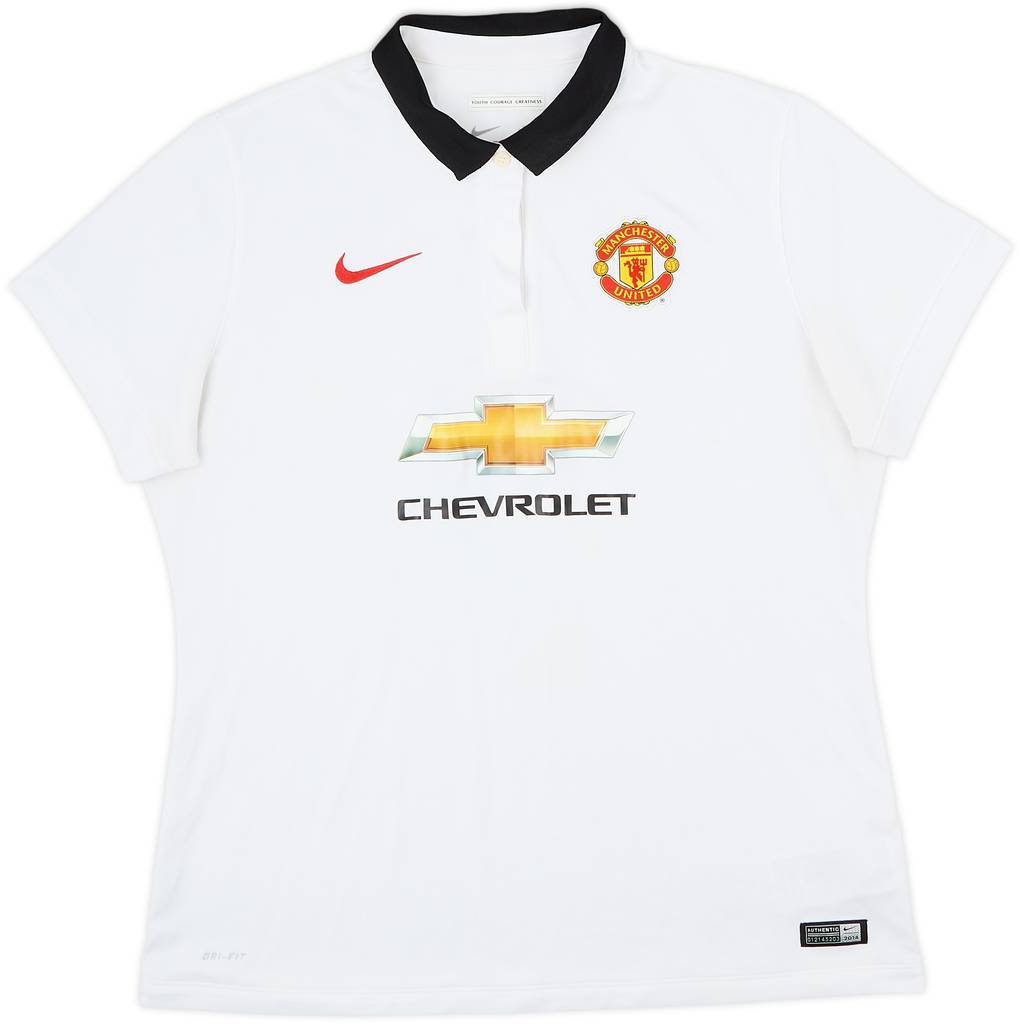 2014-15 Manchester United Away Shirt - 7/10 - (Women's XL)