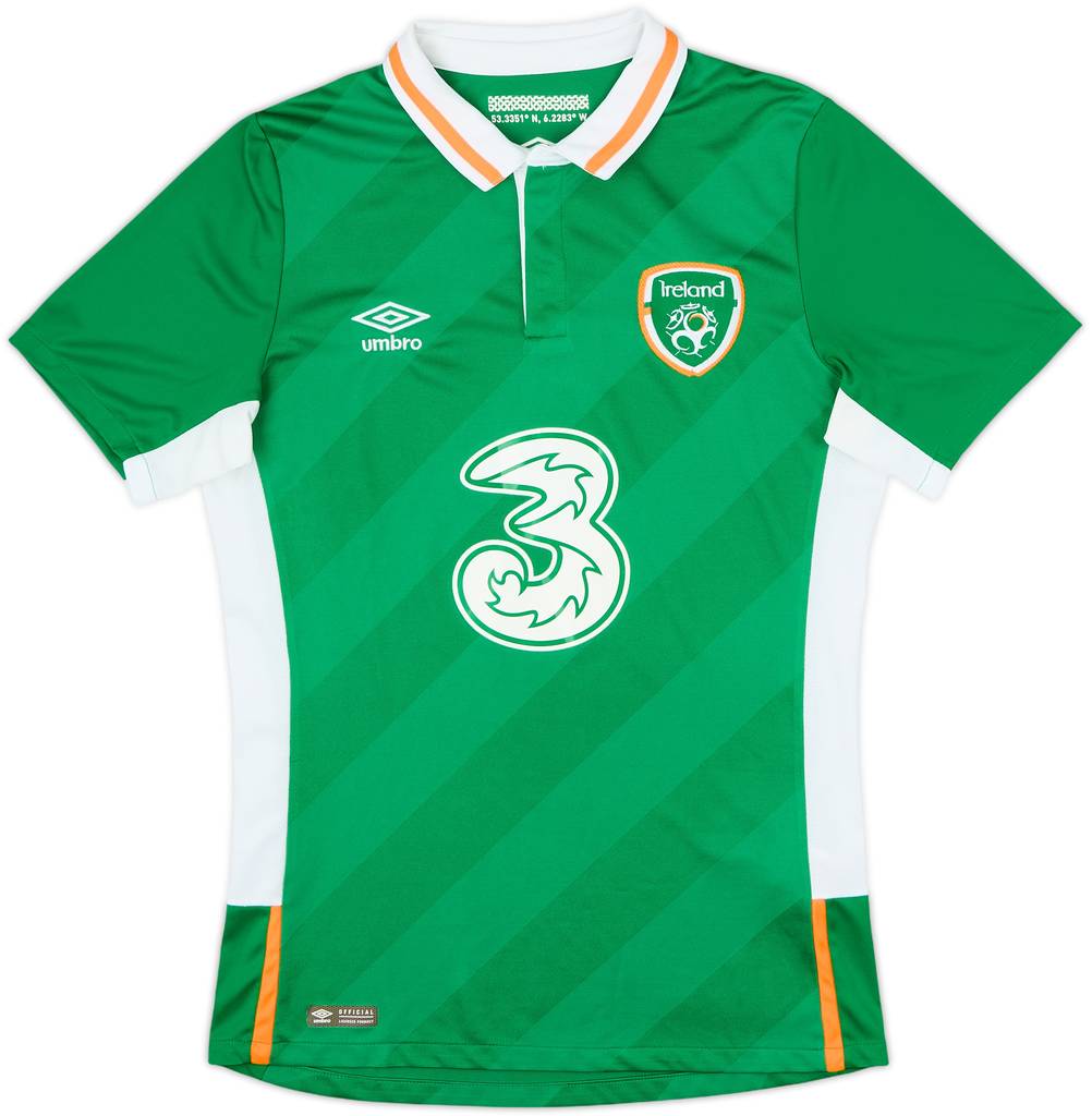 2016-17 Ireland Home Shirt - 9/10 - (S)