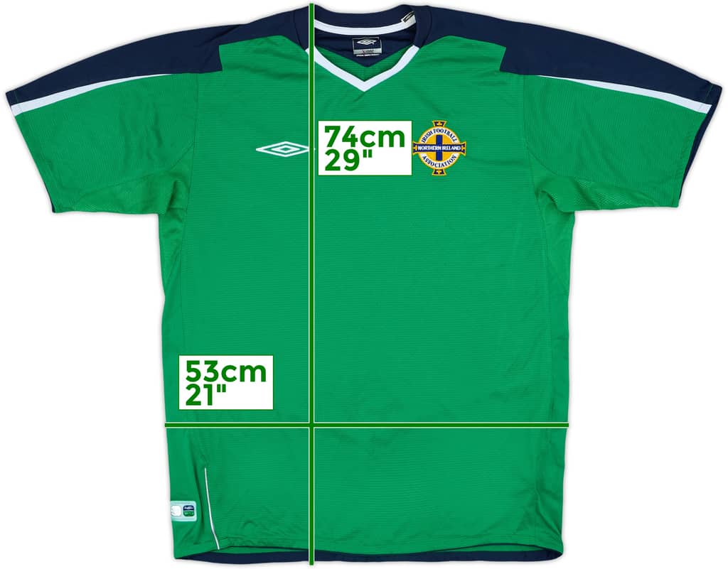 2004-06 Northern Ireland Home Shirt - 9/10 - (L)