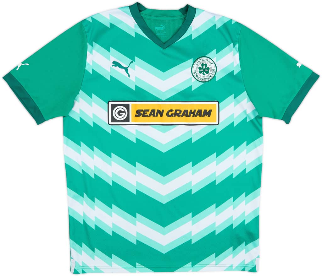 2022-24 Cliftonville Away Shirt - 8/10 - (L)